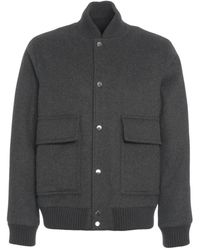 Woolrich - Stylische Bomberjacke Grigio - Lyst