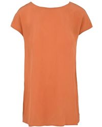 Aspesi - Overhemden ,Oranje ,Oranje Trui Model 5611 - Lyst