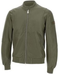 Peuterey - Jassen ,Groen ,Leer Tureia Ppt Jacket - Lyst