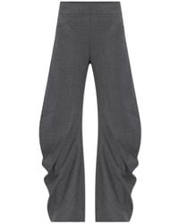 Ganni - Wide Trousers - Lyst