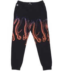Octopus - Broeken ,Zwart ,Katoen Gradient Trainingsbroeken Zwart Fleece Trainingspak - Lyst