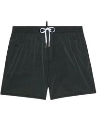 DSquared² - Badmode ,Zwart ,Stijlvolle En Comfortabele Strandkleding - Lyst