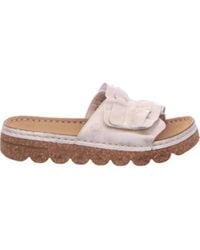 Rieker - Bunte Damen Pantoletten - Lyst