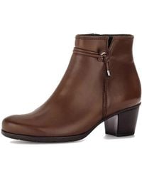 Gabor - Braune Damen Stiefeletten - Lyst