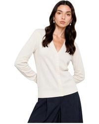 Kocca - V-Ausschnitt Strickjacke - Lyst