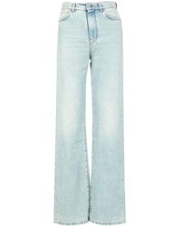 Grifoni - Jeans ,Blauw ,Denim Straight Jeans - Lyst