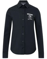 Moschino - Elegant Blouse Met Print - Lyst