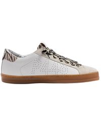 P448 - Schoenen ,Veelkleurig ,Leer John Zebra - Lyst