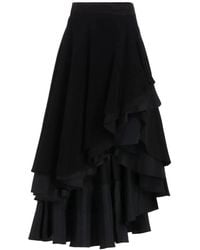 Yohji Yamamoto - Midi Skirts - Lyst