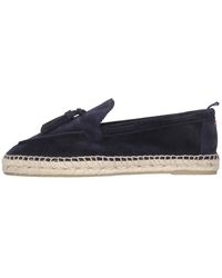 Castañer - Nico Suede Espadrille Loafer - Lyst