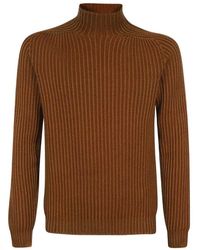 Dondup - Gerippter woll-turtleneck-pullover - Lyst