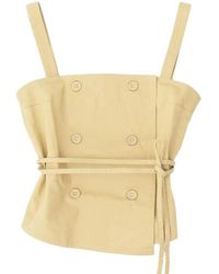 Officine Generale - Sleeveless Tops - Lyst