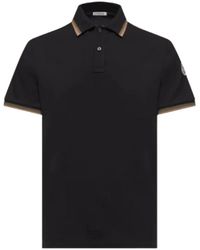 Moncler - Logo Patch Polo - Lyst