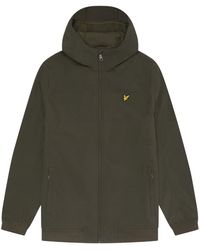 Lyle & Scott - Softshell Fleece Back Jas - Lyst