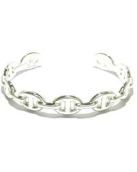 Hermès Silver silver hermès bracelet - Metallizzato