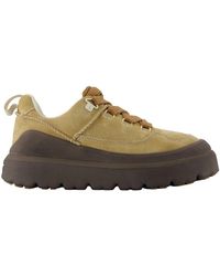 UGG - Schoenen ,Bruin ,Leer Heritage Utility Sneaker Knoll - Lyst