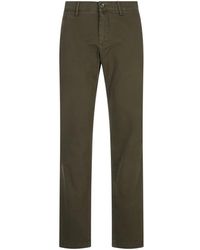 Jacob Cohen - Slim Fit Grüne Chino Hose - Lyst