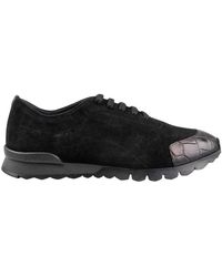 Kiton - Suede Sneakers - Lyst
