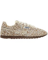 Autry - Schoenen ,Bruin ,Katoen Windspin Low Sneaker - Lyst
