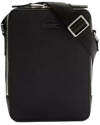 Lacoste - Tassen ,Zwart ,Leer Chantaco Crossbody Bag - Lyst