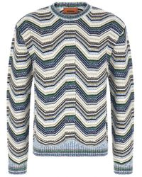 Missoni - Truien & Vesten ,Veelkleurig ,Katoen Gebreide Kleding - Lyst