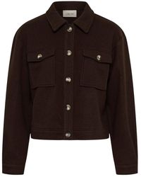 Cream - Light Jackets - Lyst
