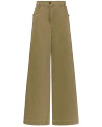 Max Mara - Wide Trousers - Lyst