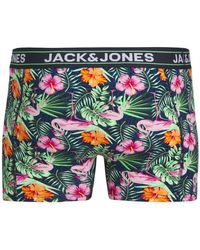 Jack & Jones - Flamingo trunks 3er-pack boxershorts kollektion - Lyst