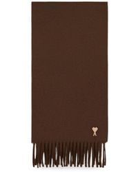 Ami Paris - Accessoires ,Bruin ,Scarves - Lyst