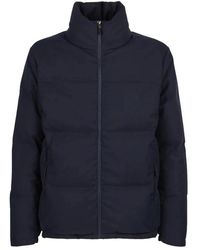 Sease - Piumino blu navy - Lyst