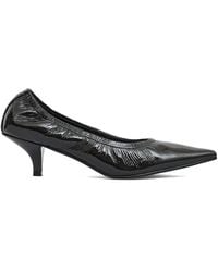 Strategia - Schwarzer Lackpump Mit 4,5 Cm Absatz - Lyst