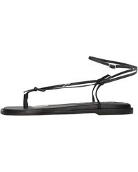 MSGM - Platte Sandalen - Lyst