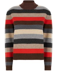 Tory Burch - Truien & Vesten ,Veelkleurig ,Coltruien - Lyst