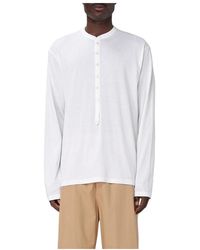 Laneus - Lässiges Baumwoll T-Shirt - Lyst