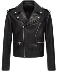 Roberto Cavalli - Leather Jackets - Lyst