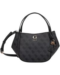 Guess - Coleen Logo Small Medium Bag - Lyst