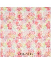 ARMANI EXCHANGE - Silk Scarves - Lyst
