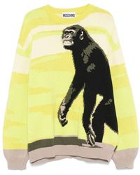Moschino - Patterned Sweater - Lyst
