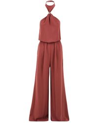 Aniye By - Jumpsuits & Playsuits ,Roze ,Polyester Bella Jumpsuit - Lyst