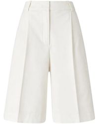 Pinko - Korte Broeken ,Wit ,Katoen Bryana Bermuda Shorts - Lyst