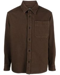 A.P.C. - Casual Shirts - Lyst