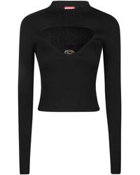 DIESEL - Truien & Vesten ,Zwart ,Wol-Olina Sweater - Lyst