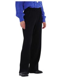 Y.A.S - Broeken ,Zwart ,Polyester High Waist Pants Yasalisa - Lyst