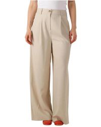 Modström - Wide Trousers - Lyst