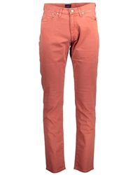 GANT - Slim-Fit Trousers - Lyst