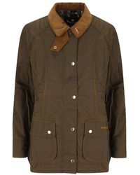Barbour - Jassen ,Bruin ,Nylon Lichtgewicht Jack - Lyst