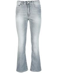Dondup - Jeans ,Grijs ,Katoen Mandy Bootcut Jeans - Lyst