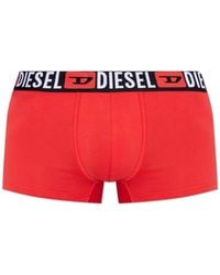 DIESEL - Ondergoed ,Rood ,Katoen Damien Boxer-Shorts Boxershorts - Lyst