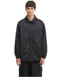 Y-3 - Jassen ,Zwart ,Katoen Graphic Coach Jacket - Lyst