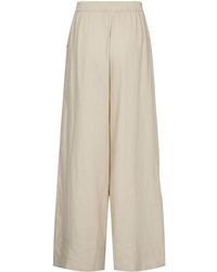 Numph - Broeken ,Linnen Scandinavische Linnen Broek Grijs Morn - Lyst
